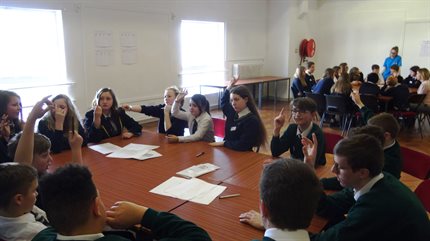 Pupil Voice Conference RAP photo 21 03 17
